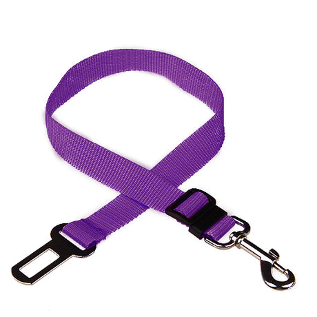 Adjustable Dog Car Safety Seat Belt Restraint Leash