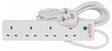 Mercury 4Gang with Surge Protector 2.0m in Polybag 430.009UK