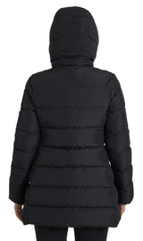 Dolce & Gabbana Black Polyester Hooded Reversible Jacket