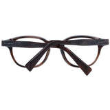 Ermenegildo Zegna Brown Men Optical Frames