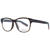 Ermenegildo Zegna Brown Men Optical Frames