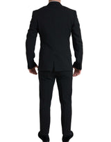 Dolce & Gabbana Elegant Slim Fit Double Breasted Suit