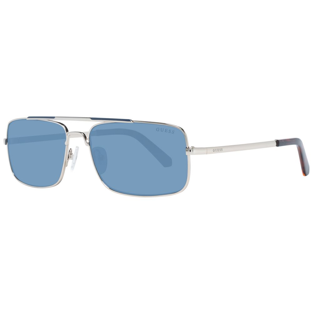 Guess Silver Men Sunglasses