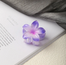 Mini Plumeria Claw Hair Clip