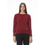 Baldinini Trend Red Wool Women Sweater