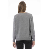 Baldinini Trend Gray Viscose Women Sweater