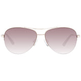 Guess Gold Unisex Sunglasses