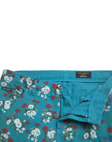 Dolce & Gabbana Chic Floral Skinny Denim Jeans