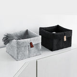 Felt Storage Basket for Clothing and Organization