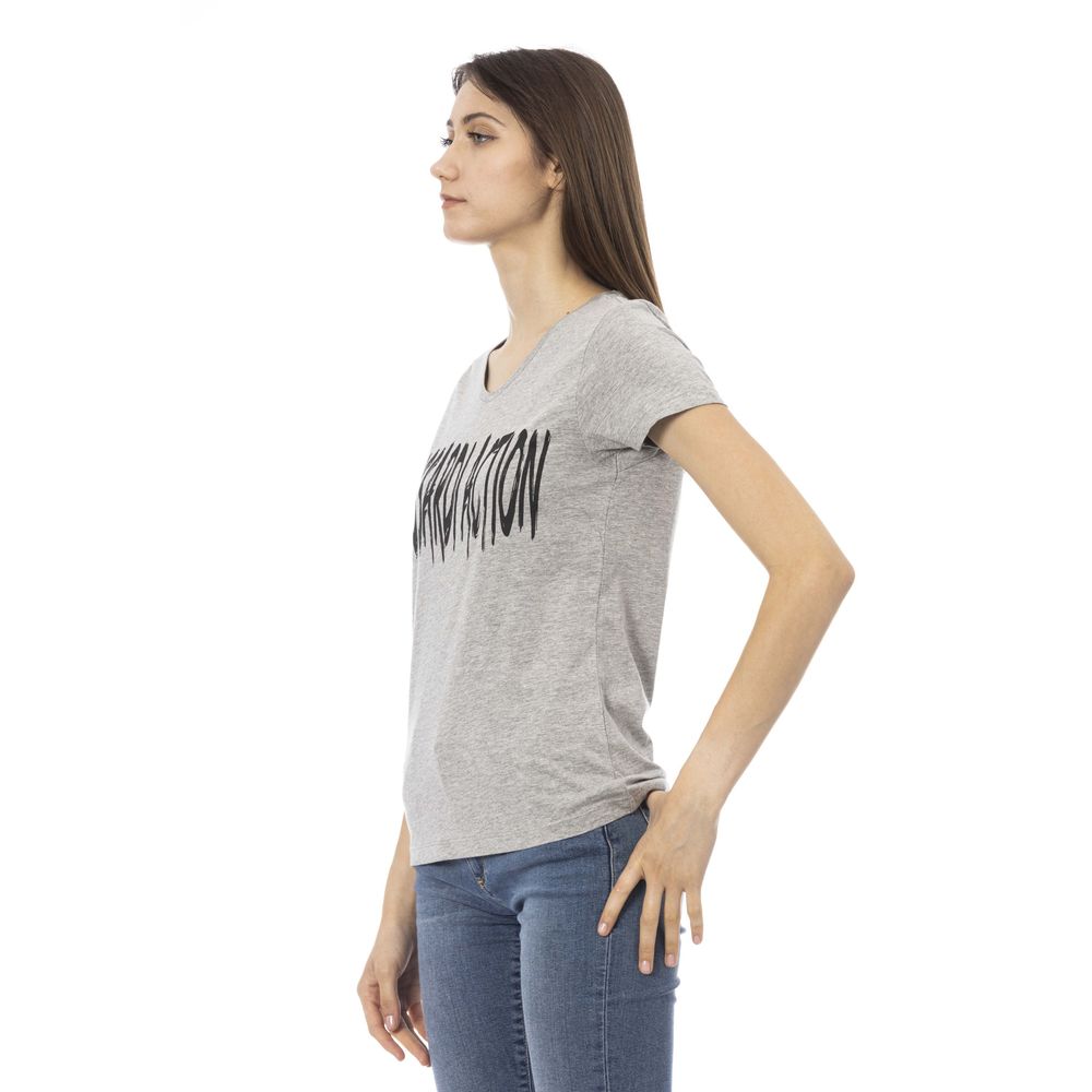 Trussardi Action Gray Cotton Women's T-Shirt