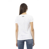 Trussardi Action White Cotton Women Top