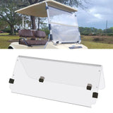 TechInovat Clear Windshield for Club Car DS 1982-2000 Golf Cart Fold Down