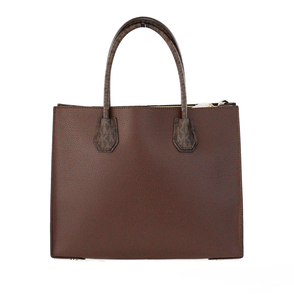 Michael Kors Mercer Grand sac à bandoulière en cuir moka en PVC 