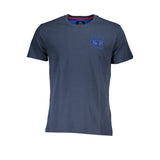 La Martina Blue Cotton T-Shirt
