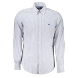 Harmont & Blaine Elegant Striped Button-Down Cotton Shirt