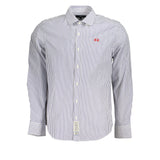 La Martina White Cotton Shirt