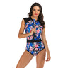 Women's Sleeveless One-Piece Surfing Swimsuit (7702)