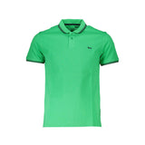 Harmont & Blaine Green Cotton Polo Shirt