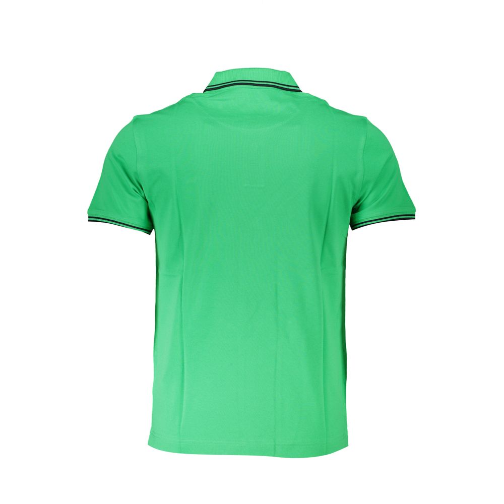 Harmont & Blaine Green Cotton Polo Shirt