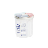 Transparent Storage Jar for Grains and Snacks
