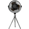 Portable USB Camping Fan with Triangular Stand and Remote