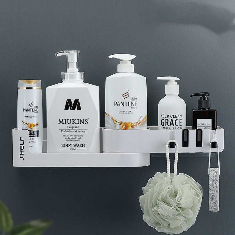 Creative Wall-Mounted Bathroom Storage Shelf (Triangle)