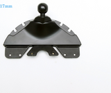 Car CD Slot Mount Base Universal Clamp Black Gray