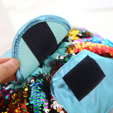 Reversible Sequin Makeup Bag - Mermaid Storage Pouch