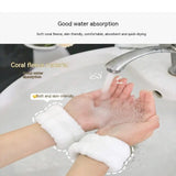 Women's Absorbent Wristbands for Spa and Makeup Use