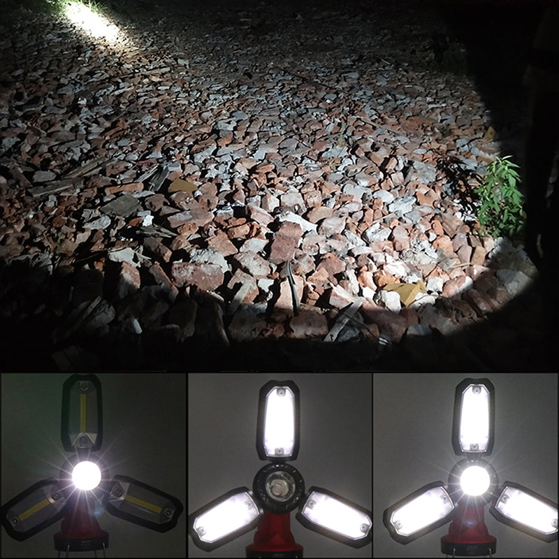 LED Camping Lantern, Outdoor Tent Light, Emergency Fan