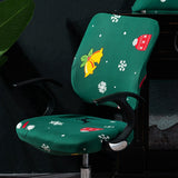 Simple Stretchable Office Chair Cover Set