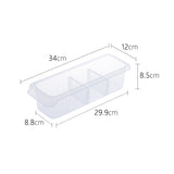 Japanese Frosted Kitchen Fridge Storage Container Box