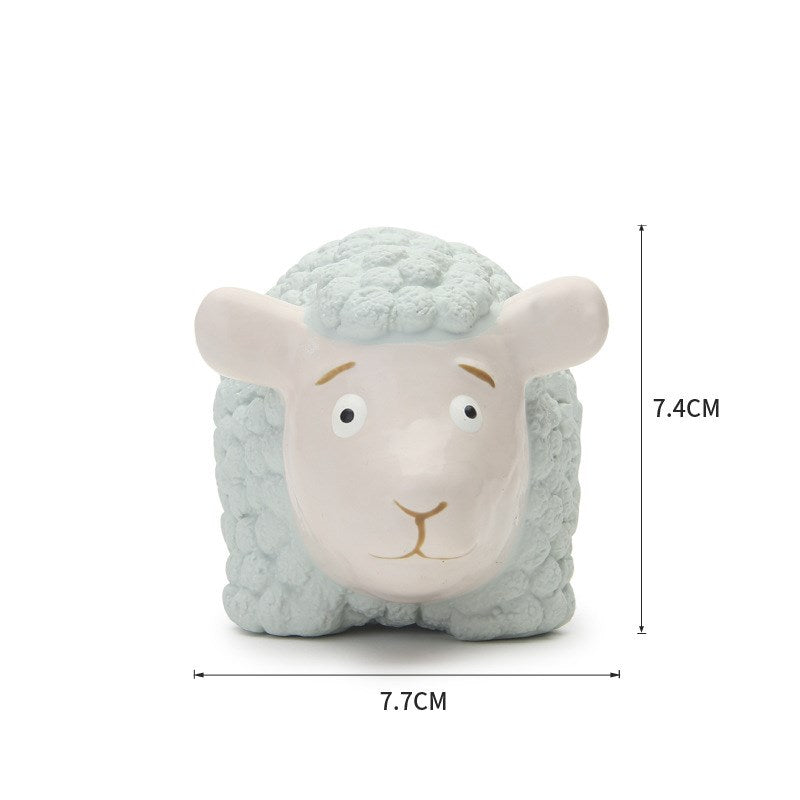 Pet Toy Sound Ball - Blue Breadstick Animal Shape