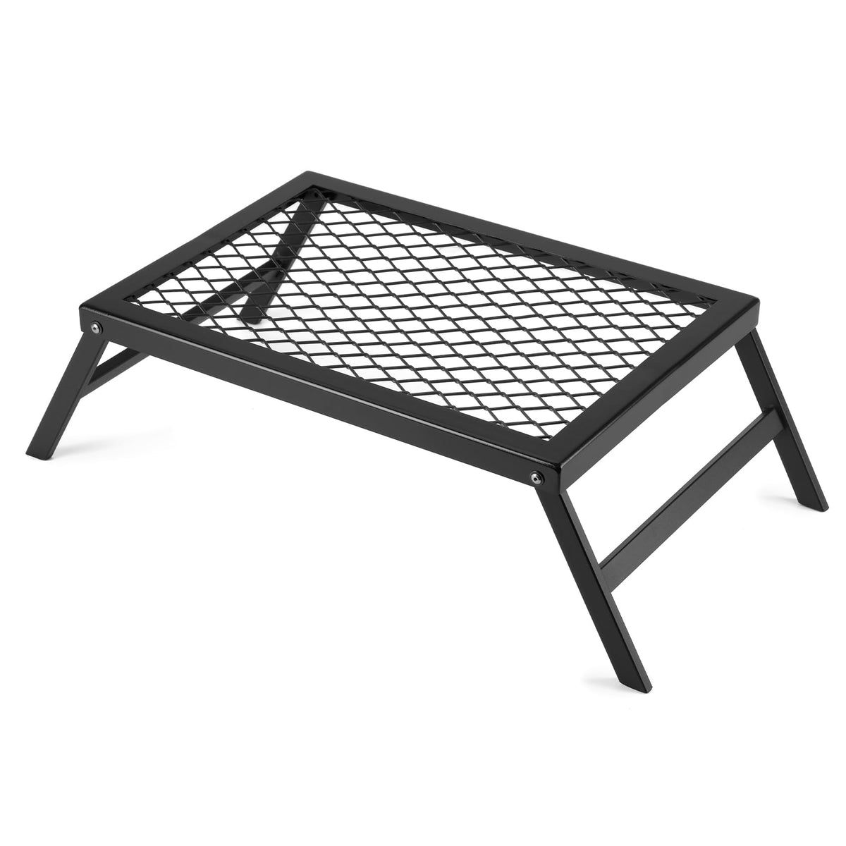 Stanbroil Folding Campfire Grill Grate Outdoor Portable Camping Grill for Camping Cooking Fire Pit 17.5" x 12.2"