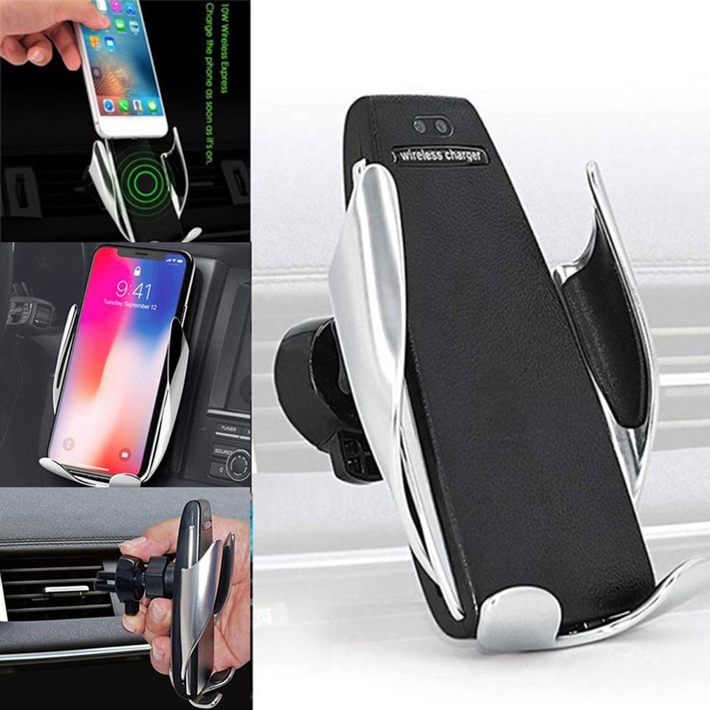Magic Clamp S5 Wireless Car Charger & Phone Holder