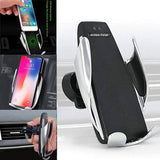 Magic Clamp S5 Wireless Car Charger & Phone Holder