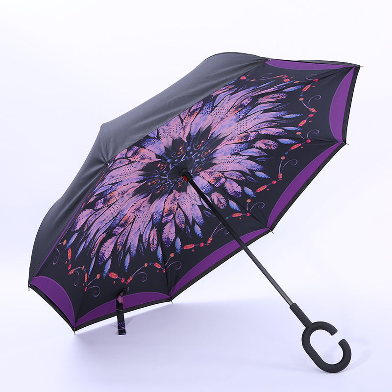 Reverse Umbrella for Car and Sun Protection