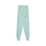 Hinnominate Mint Green Wool Blend Tracksuit Trousers