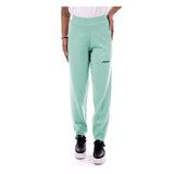 Hinnominate Mint Green Wool Blend Tracksuit Trousers