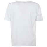 North Sails Elegant White Cotton Tee with Bold Blue Logo