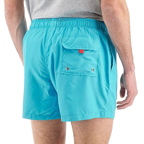 La Martina Light Blue Polyester Men Swimwear