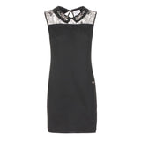 Maison Espin Black Polyester Women Dress