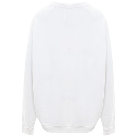 Maison Margiela Elegant Cotton Knit Sweater in Pristine White