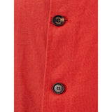 Sealup Elegant Orange Polyester Jacket