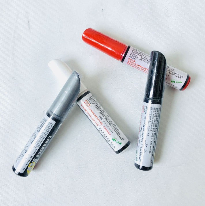 Automotive Touch-Up Paint Pen for Pearl White/Black/Silver