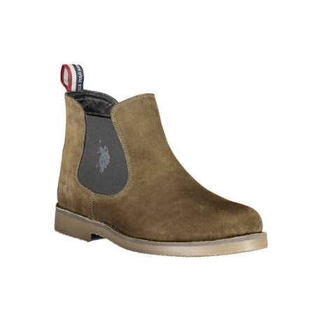 U.S. Polo Ankle Boots Khaki - Men's