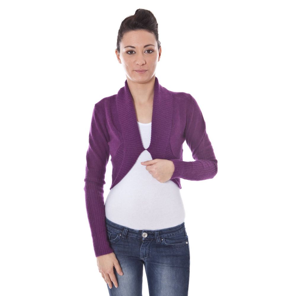 Datch Purple Wool Sweater