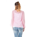 Phard Pink Silk Tops & T-Shirt