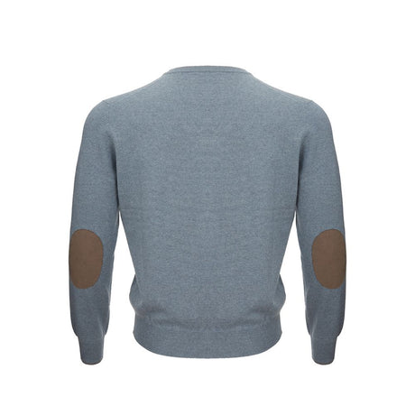 Gran Sasso Elegant Cashmere Sweater in Chic Gray