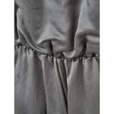 Lardini Elegant Silk Gray Dress - Timeless Elegance